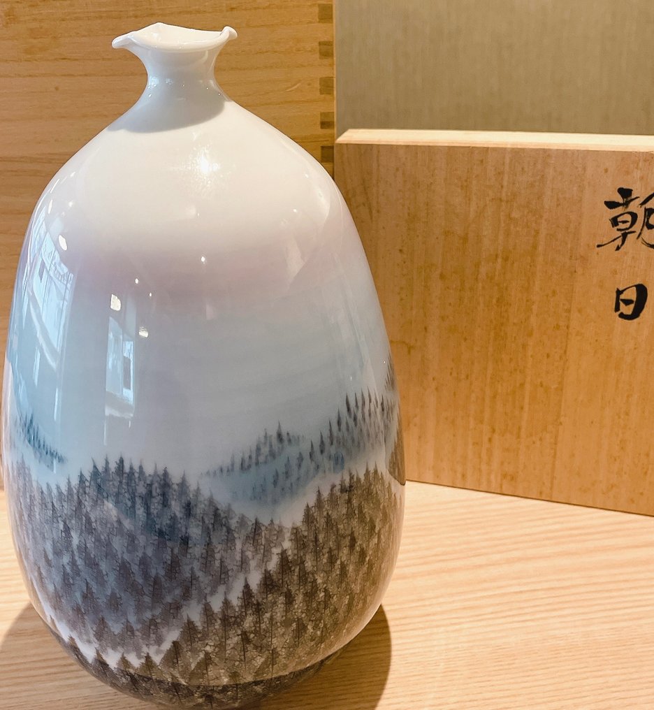 Vase - Céramique, Shumei Fujii 藤井朱明 - Japon #1.1