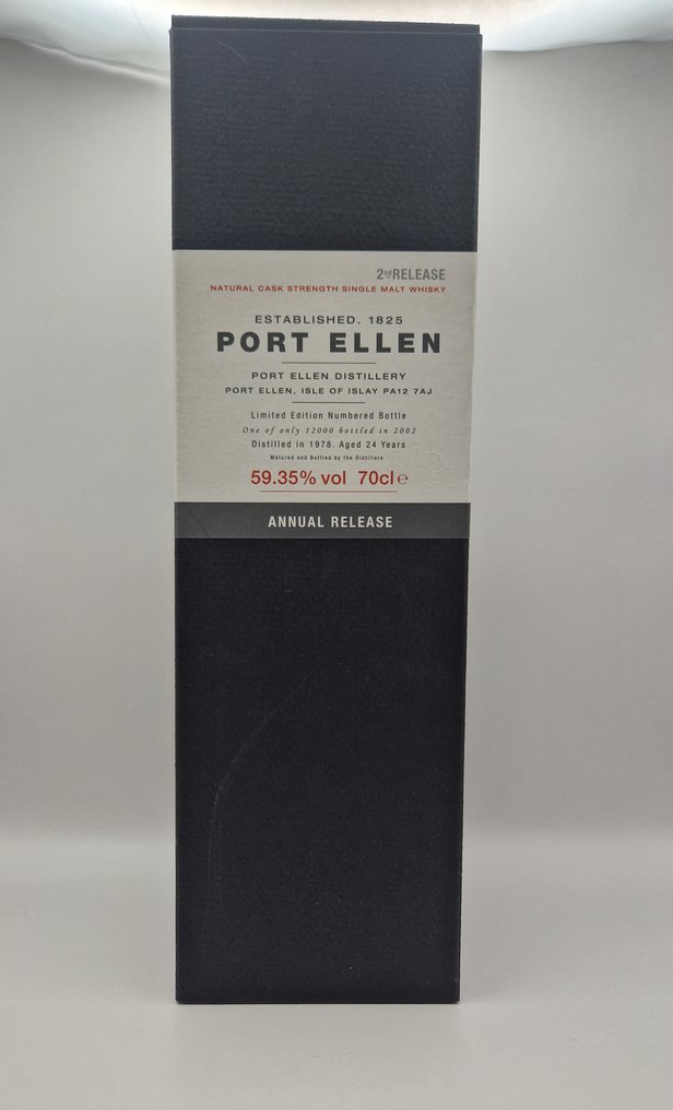 Port Ellen 1978 24 years old - 2nd Release - Original bottling  - b. 2002  - 70厘升 #1.2