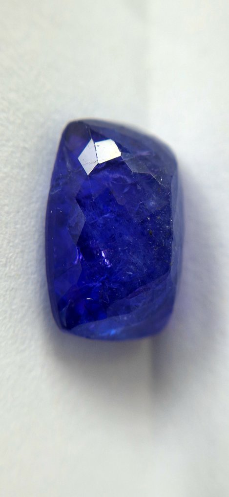 1 pcs  Bleu Tanzanite  - 12.22 ct - IGI #2.1