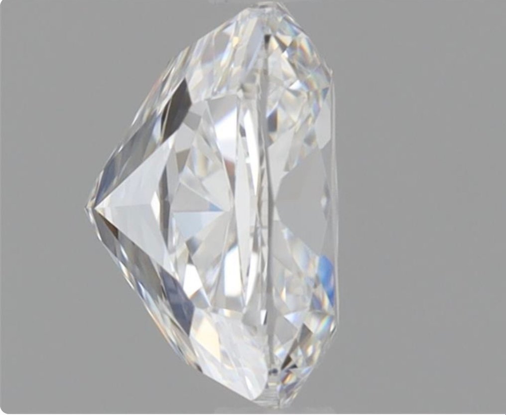 1 pcs Diamant  (Natur)  - 1.02 ct - Pude - E - VVS2 - Gemological Institute of America (GIA) - Eks Ex #3.1