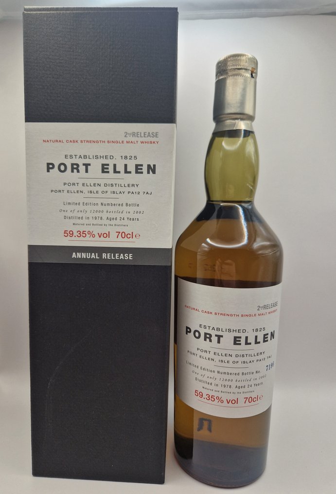 Port Ellen 1978 24 years old - 2nd Release - Original bottling  - b. 2002  - 70cl #1.1