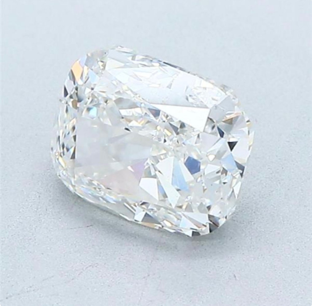 1 pcs Diamante  (Naturale)  - 1.52 ct - Cuscino - G - VS1 - Gemological Institute of America (GIA) - Es Es #1.2