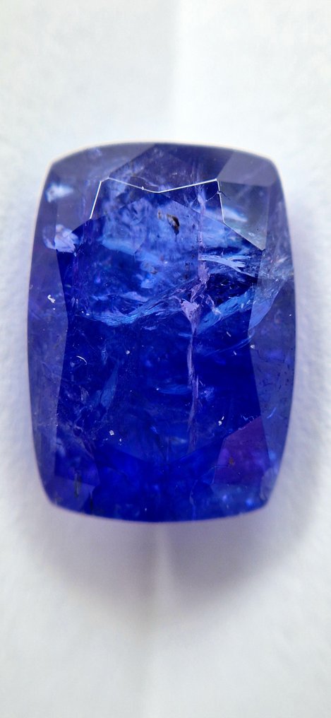 1 pcs  Bleu Tanzanite  - 12.22 ct - IGI #1.1
