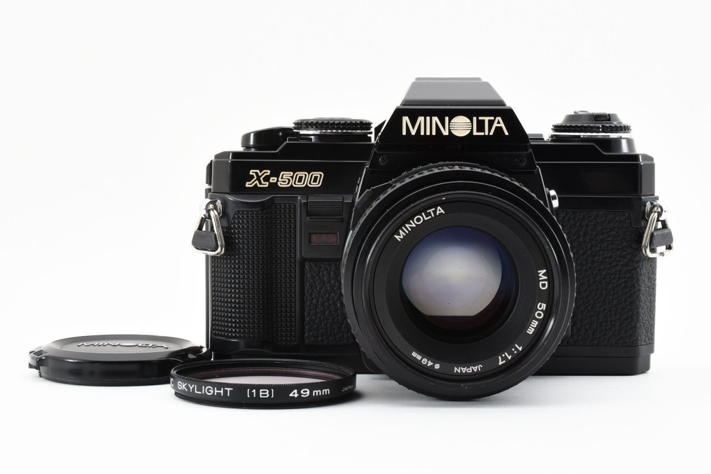 Minolta X-500 + MD 50mm f1.7 Lens Analoge Kamera #1.1