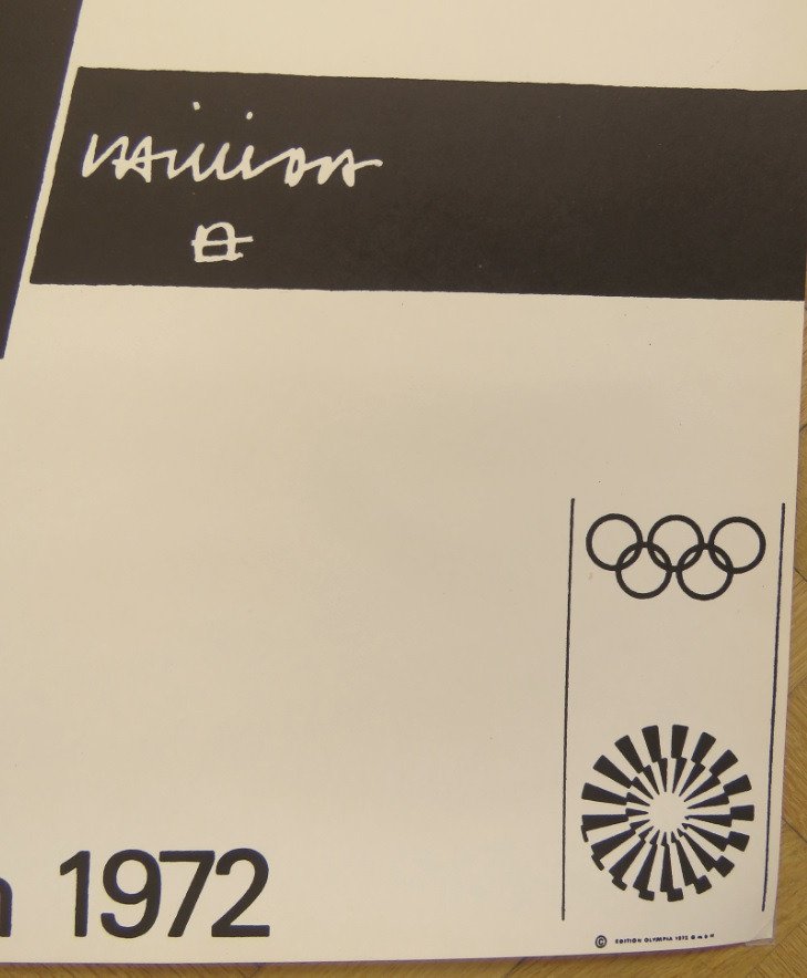 Eduardo Chillida - Composition - Jeux Olympiques Munich - 1972 #3.1