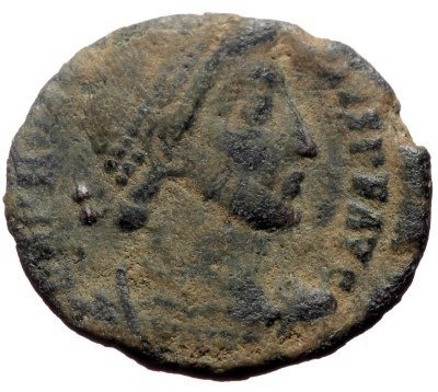 Romeinse Rijk. Procopius (365-366 n.Chr.). Follis Rare #1.1