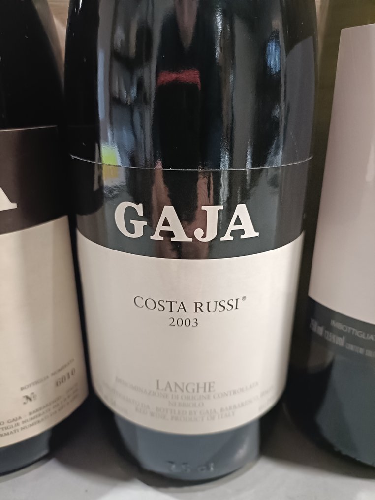 2003 Costa Russi, 1978 Barbaresco & 2016 Alteni di Brassica, Gaja - 皮埃蒙特 DOC - 3 Bottle (0.75L) #2.2