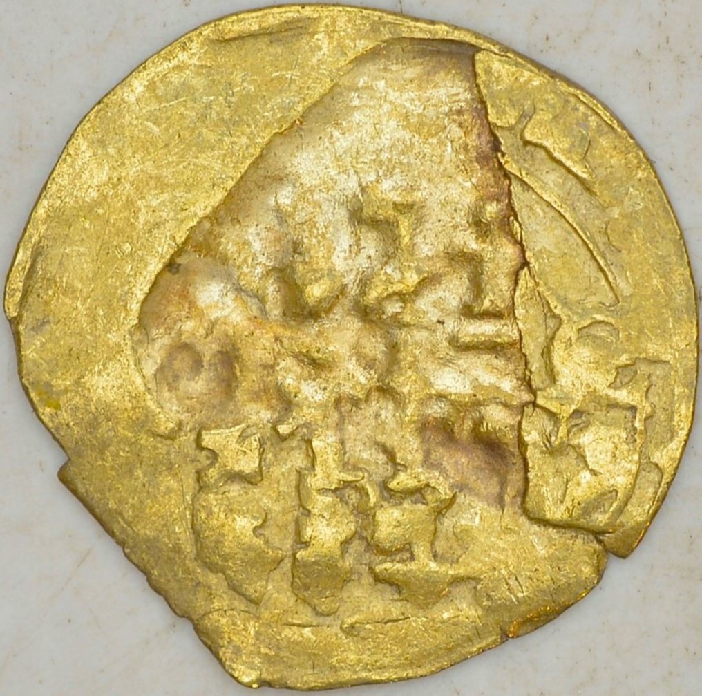 Islamiska stater. Gold Dinar around 10th - 11th century, - with a mint error  (Utan reservationspris) #1.2