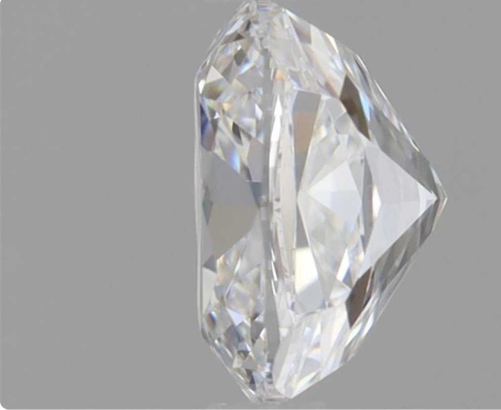 1 pcs Diamant  (Natur)  - 1.02 ct - Pude - E - VVS2 - Gemological Institute of America (GIA) - Eks Ex #2.1