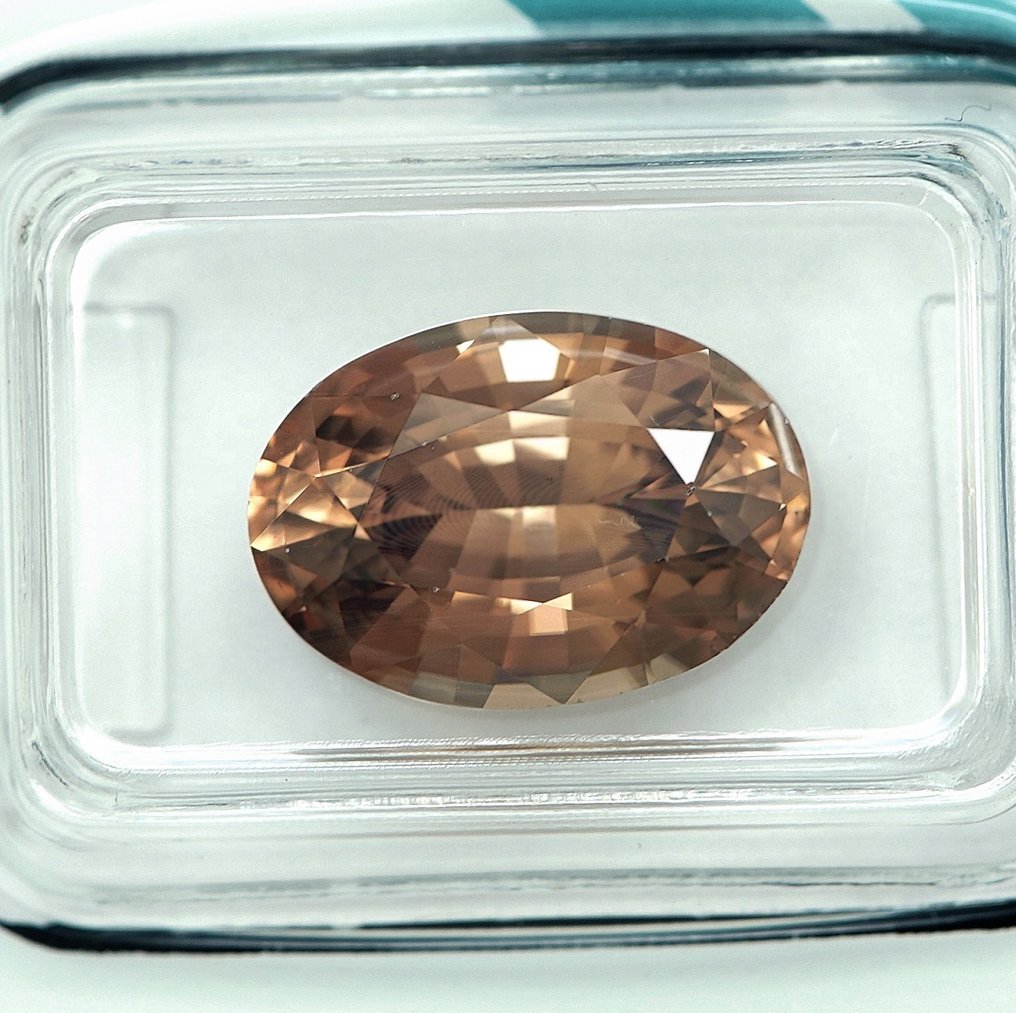 Zircon - 7.50 ct - IGI (Institutul gemologic internațional) - Champagne #3.2
