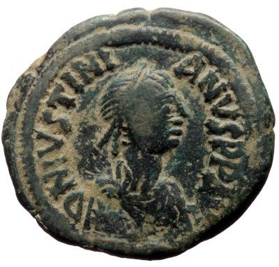 拜占庭帝国. 查士丁尼一世（ 527-565）. Follis #1.1