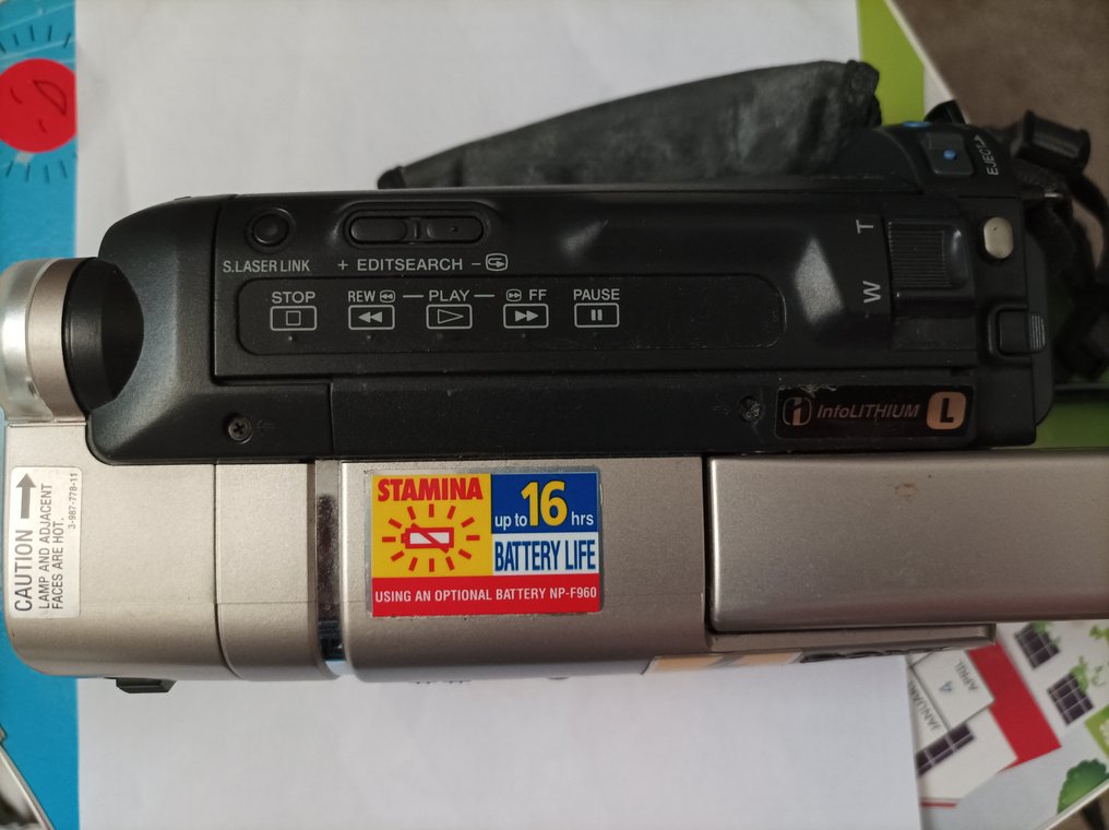 Sony Hi8 CCD TR918E pal Βιντεοκάμερα #3.2