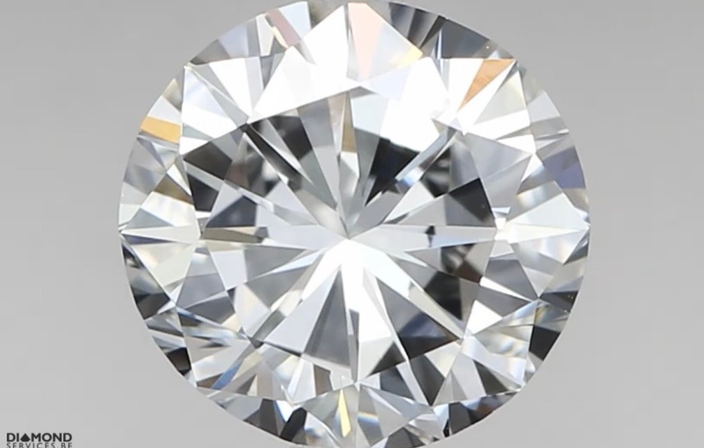 1 pcs 鑽石  (天然)  - 1.01 ct - 圓形 - D (無色) - IF - HRD Antwerp #1.1