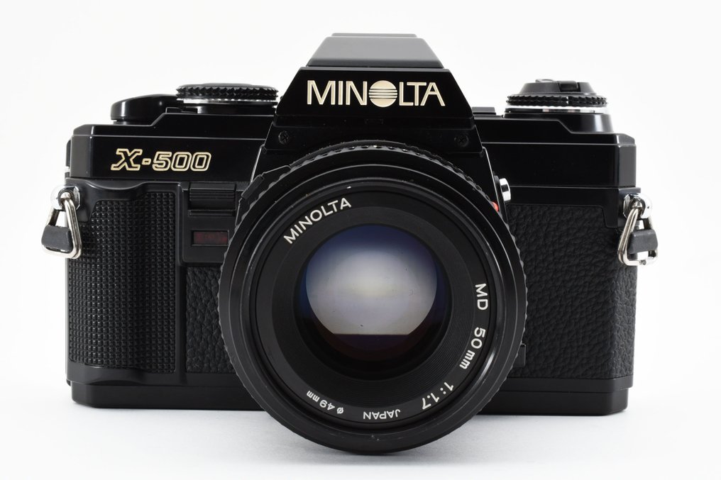 Minolta X-500 + MD 50mm f1.7 Lens 類比相機 #2.2