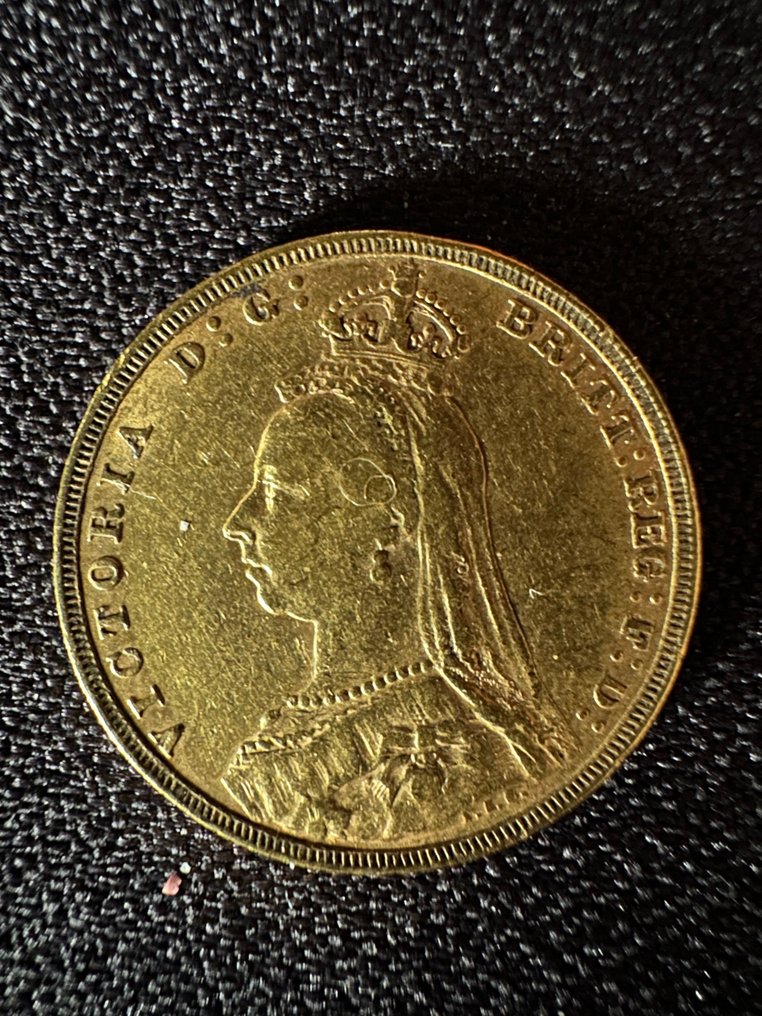 Royaume-Uni. Victoria (1837-1901). Sovereign 1892 #1.2