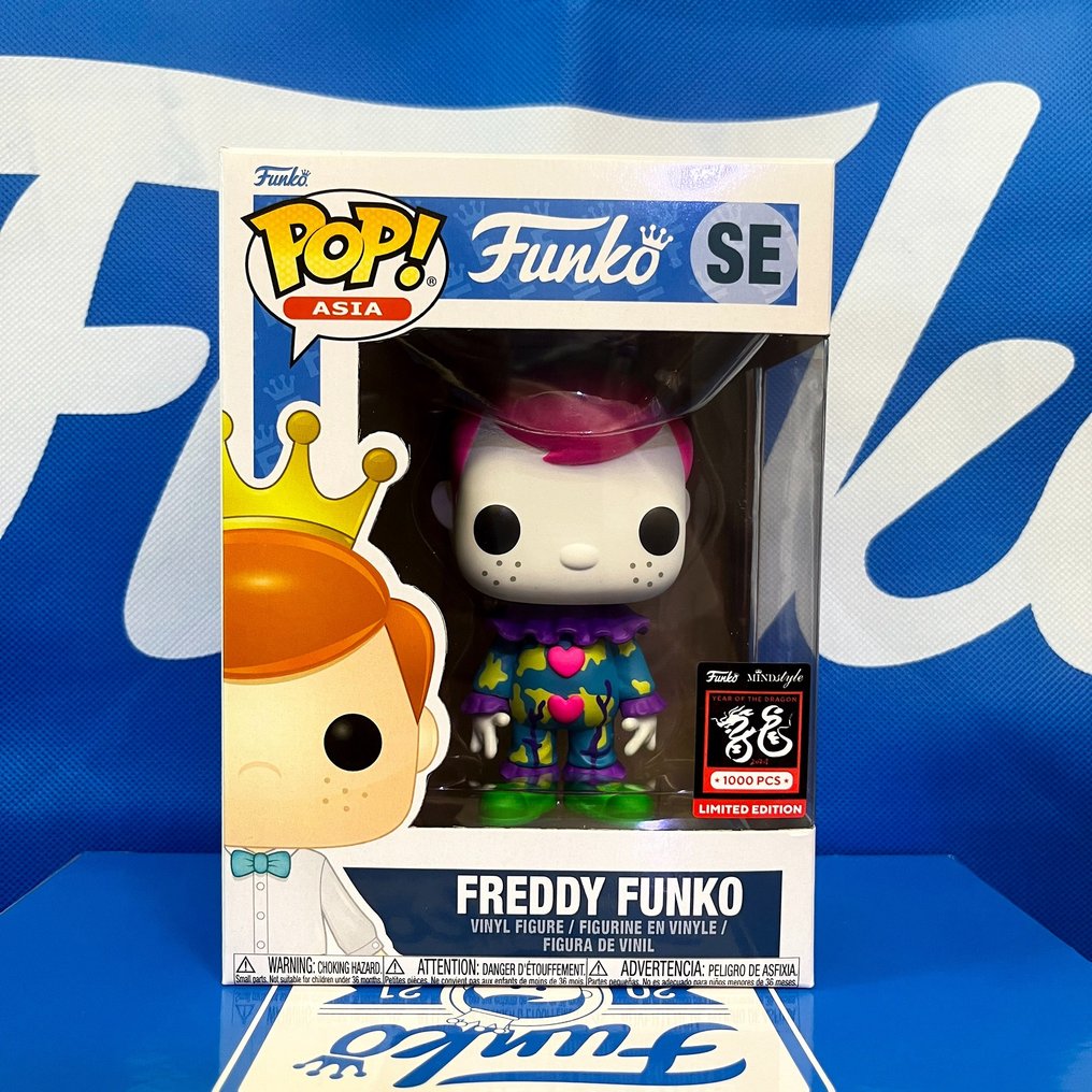 Funko  - Action figure Asia Freddy Funko Ron English 1000pcs Year of Dragon Limited Edition - 2020+ - Cina #1.1