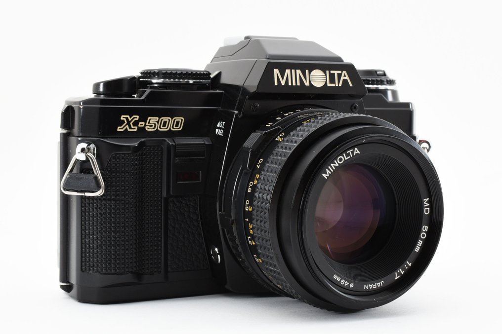 Minolta X-500 + MD 50mm f1.7 Lens Analogue camera #2.1