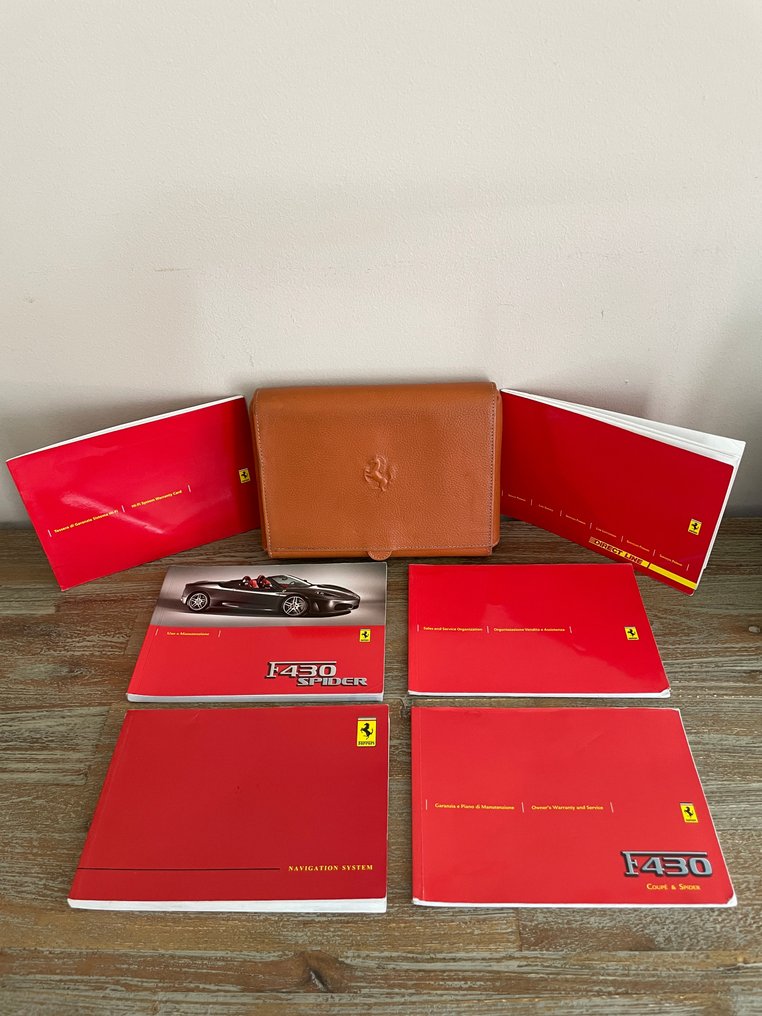 Manuale del proprietario della Ferrari F430 - Set completo - Ferrari - F430 - 2005 #2.1