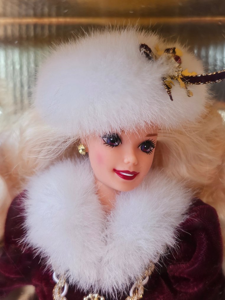 Mattel  - Barbie dukke 1996 Happy Holidays Special Edition with keepsake ornament #1.2