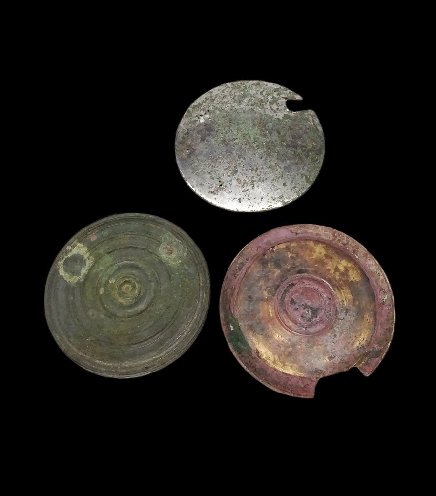 Αρχαία Ρωμαϊκή - Διπλό κρύσταλλο - επίχρυσο με χρυσό - 1ος αιώνας π.Χ. / 1ος αιώνας μ.Χ. #1.0