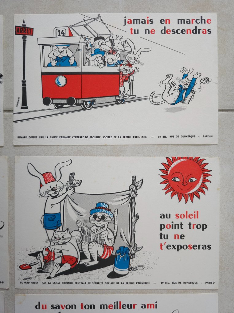主题收藏系列 - 标志性系列 - 广告记事本 - 社会保障 - 签名 Georgy - 1950 年代 #3.1