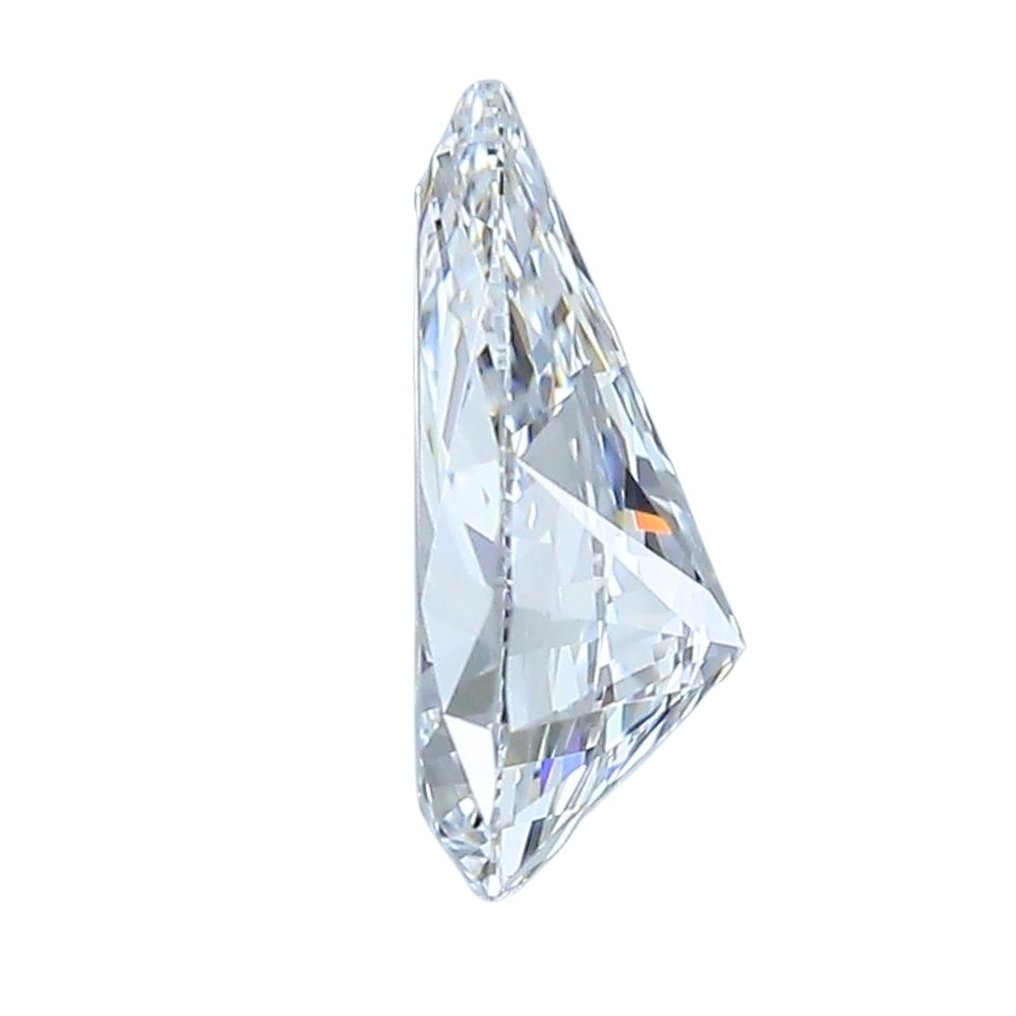 1 pcs Diamant  (Natur)  - 0.71 ct - Pære - D (farveløs) - VVS1 - Gemological Institute of America (GIA) #3.1