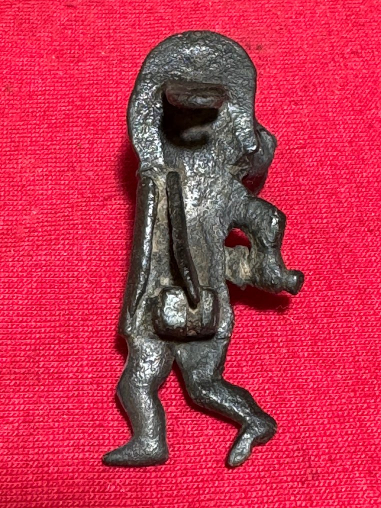 古罗马 黄铜色 角斗士胸针 - 48 mm #2.1