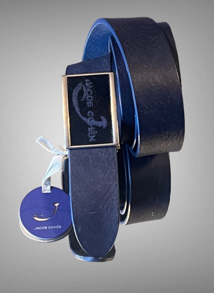 Jacob Cohen - Jacob Cohen  leather exclusive belt new Size 31:/32 - Pasek #2.1