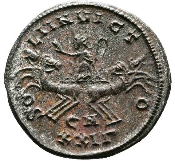 Romerska riket. Probus with Attractive Consular Bust. Antoninianus 276-282 AD. #1.2