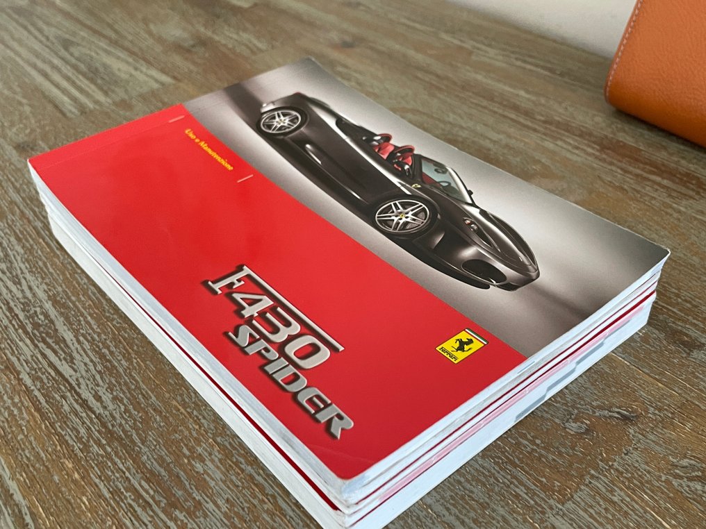 Instrukcja obsługi Ferrari F430 – kompletny zestaw - Ferrari - F430 - 2005 #3.2