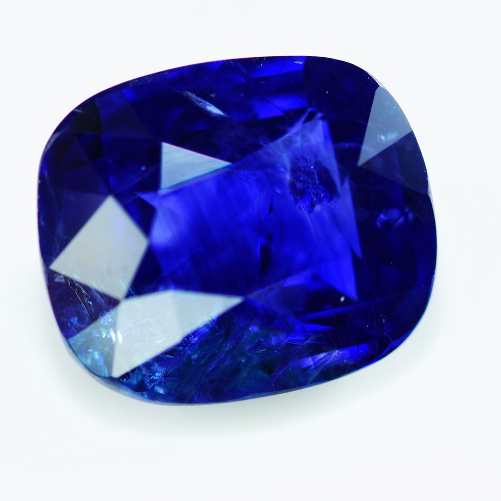 1 pcs  Blue Sapphire  - 5.40 ct - International Gemological Institute (IGI) #2.1