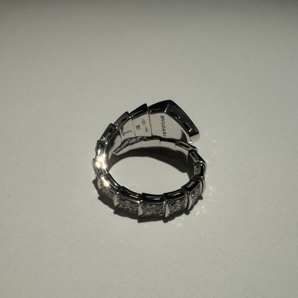 Bvlgari - Inel - Serpenti Aur alb -  1.90ct. tw. Diamant #2.3
