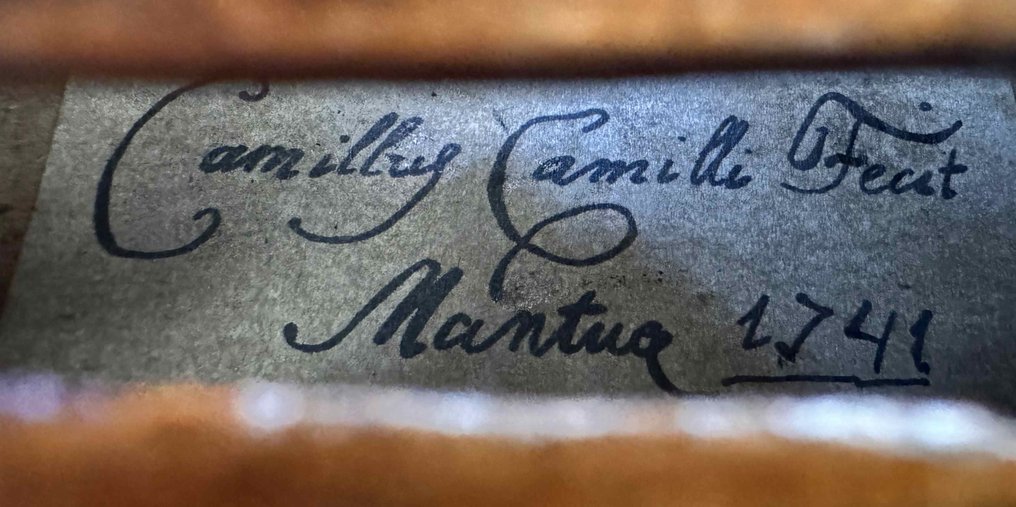 Labelled Camillus Camilli - 4/4 -  - Violin - Italien #2.1