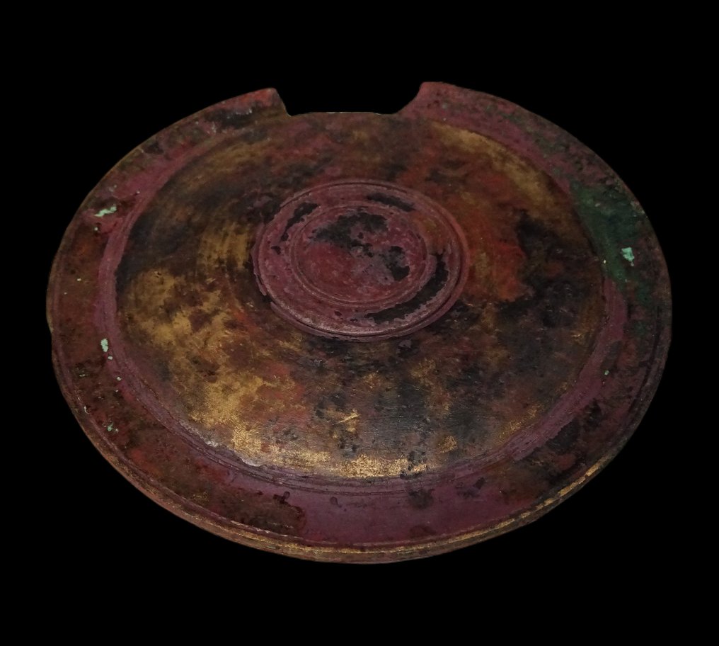 Αρχαία Ρωμαϊκή - Διπλό κρύσταλλο - επίχρυσο με χρυσό - 1ος αιώνας π.Χ. / 1ος αιώνας μ.Χ. #3.2