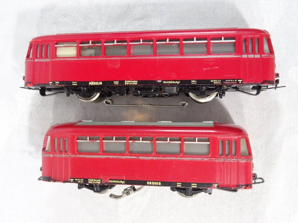 Märklin H0 - 3016/4018 - 火車單元 (2) - VT 95 和 VB 95 軌道匯流排 - DB #1.1