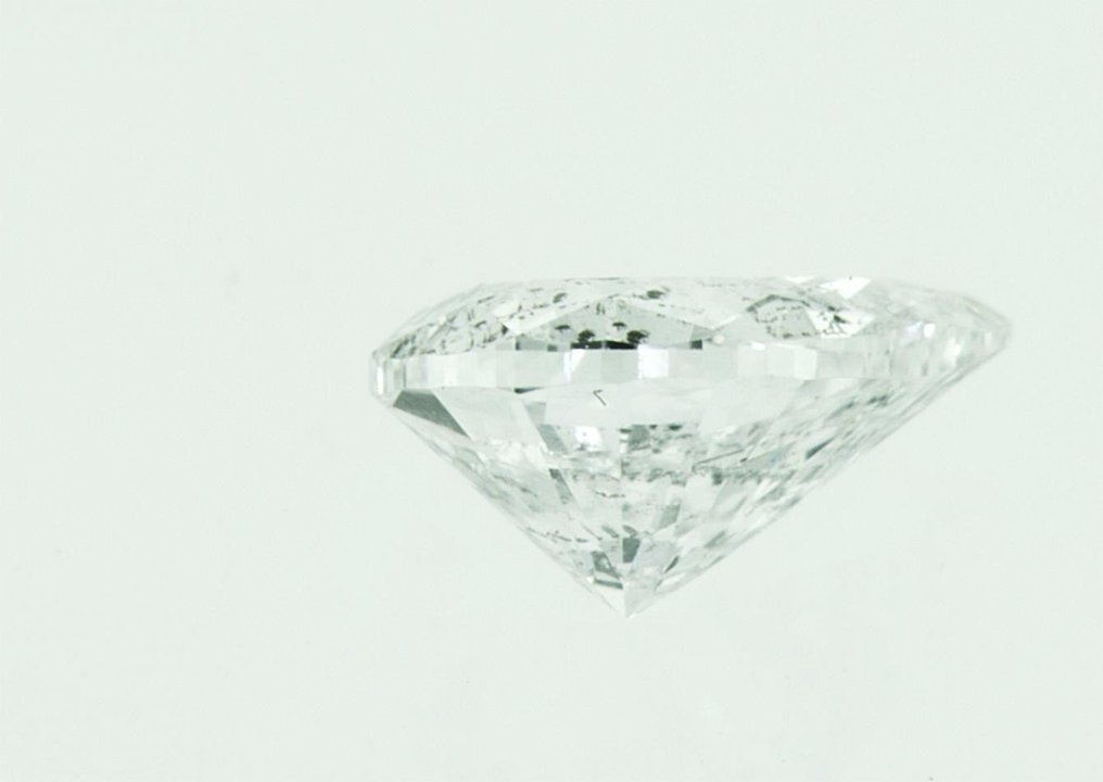 1 pcs Diamant  (Naturlig)  - 1.03 ct - Pære - D (fargeløs) - SI2 - Antwerp International Gemological Laboratories (AIG Israel) - Naturlig diamant #3.1