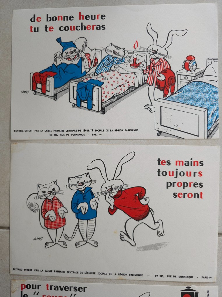 主题收藏系列 - 标志性系列 - 广告记事本 - 社会保障 - 签名 Georgy - 1950 年代 #2.2