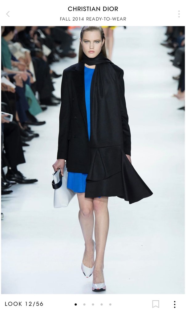 Christian Dior - F/W 2014 Runway Collection - Wool & Angora - Kjole #1.2