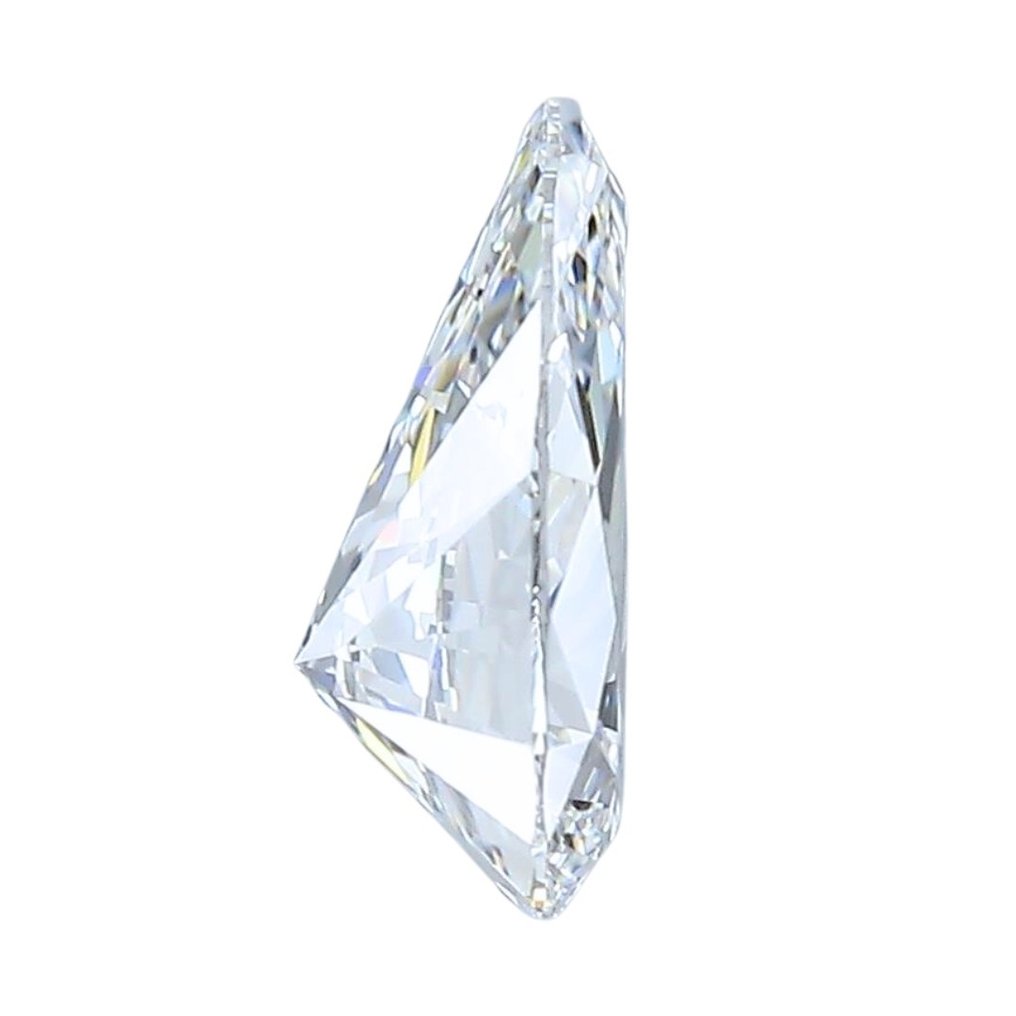 1 pcs Diamant  (Natural)  - 0.71 ct - Päron - D (färglös) - VVS1 - Gemological Institute of America (GIA) #1.2