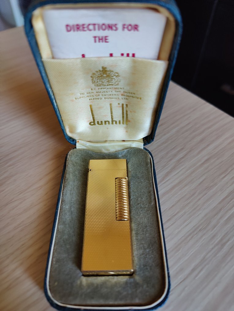 Dunhill - Rollagas - Lighter - Forgyldt #1.2