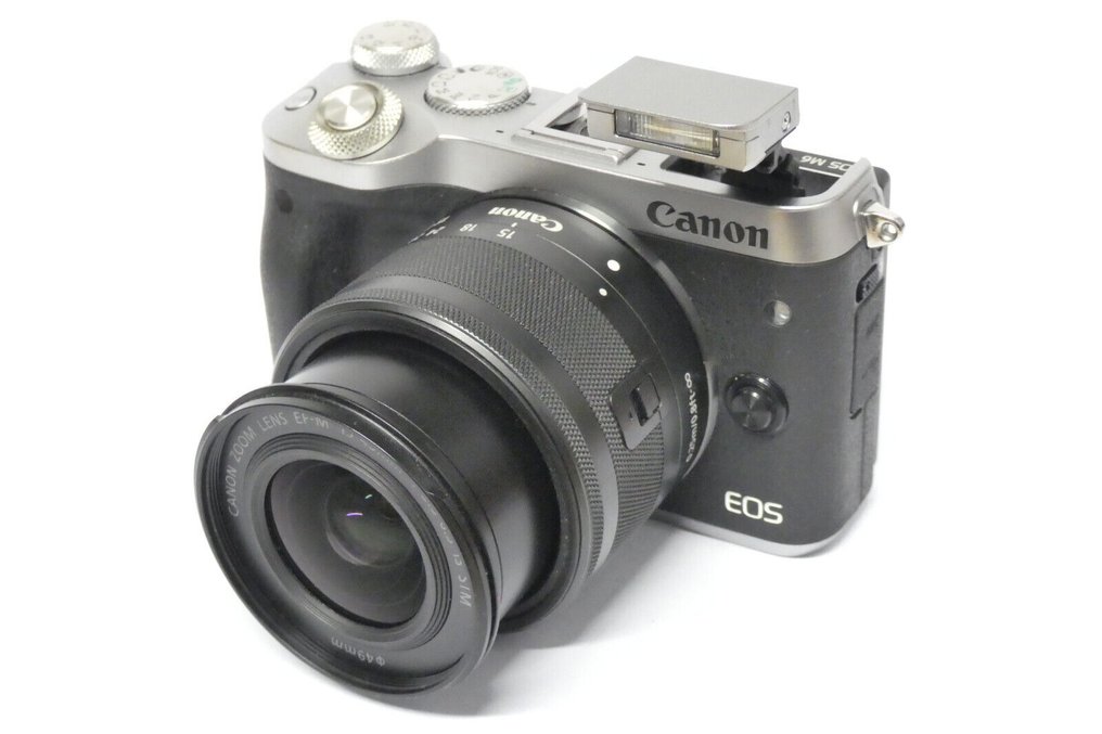 Canon EOS M6 Silver + 2 LENSES Appareil photo reflex numérique (DSLR) #1.1
