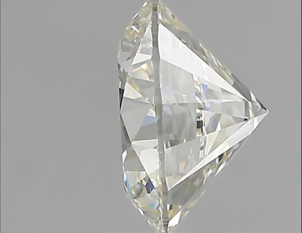 1 pcs Diamant  (Natuurlijk)  - 1.52 ct - Rond - L - VVS2 - HRD Antwerp - Ex Ex Ex #2.1
