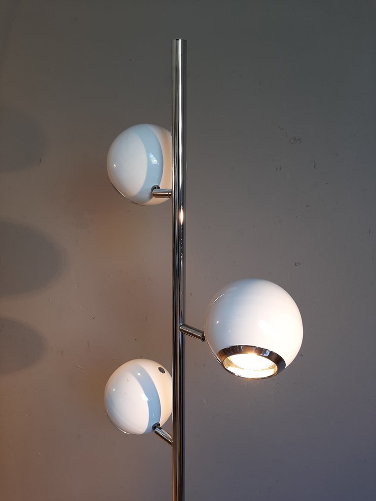 Lampadaire - Métal - Retro lampes de borne 3x #2.1