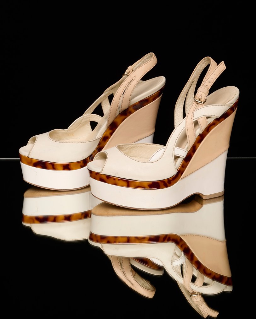 Gucci - Wedge sandals - Size: Shoes / EU 38.5 #1.2
