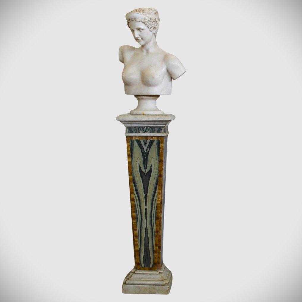 Skulptur, Diana - 74 cm - Marmor #1.2