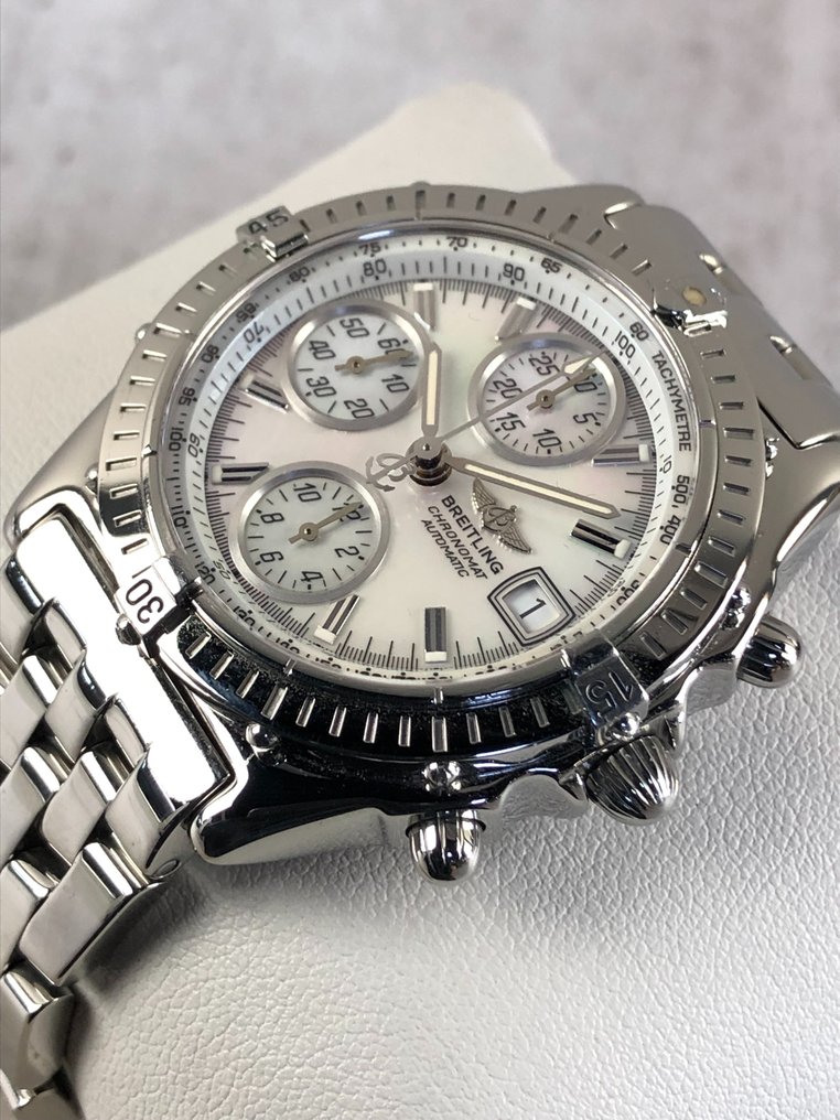 Breitling - Chronomat Mother of Pearl Chronograph Automatic - A13350 - Herren - 2000-2010 #2.1