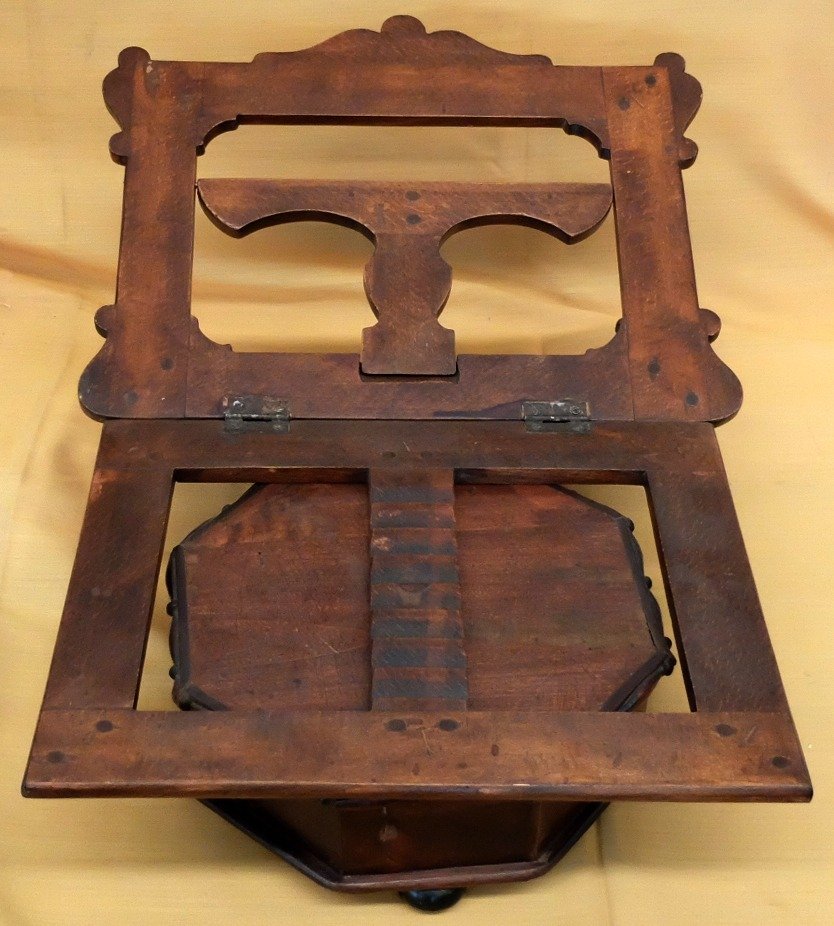 Pudełko do pisania z nachyleniem - XIX wiek) - Drewno #1.2
