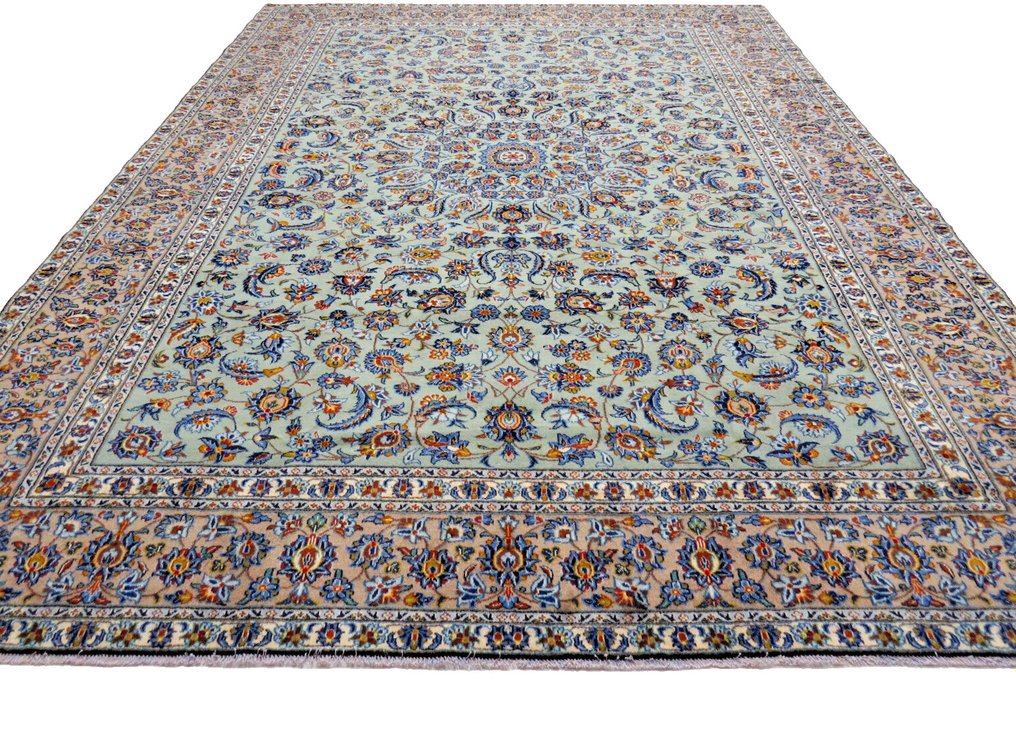 卡尚細軟木棉如新 - 小地毯 - 395 cm - 295 cm #1.3