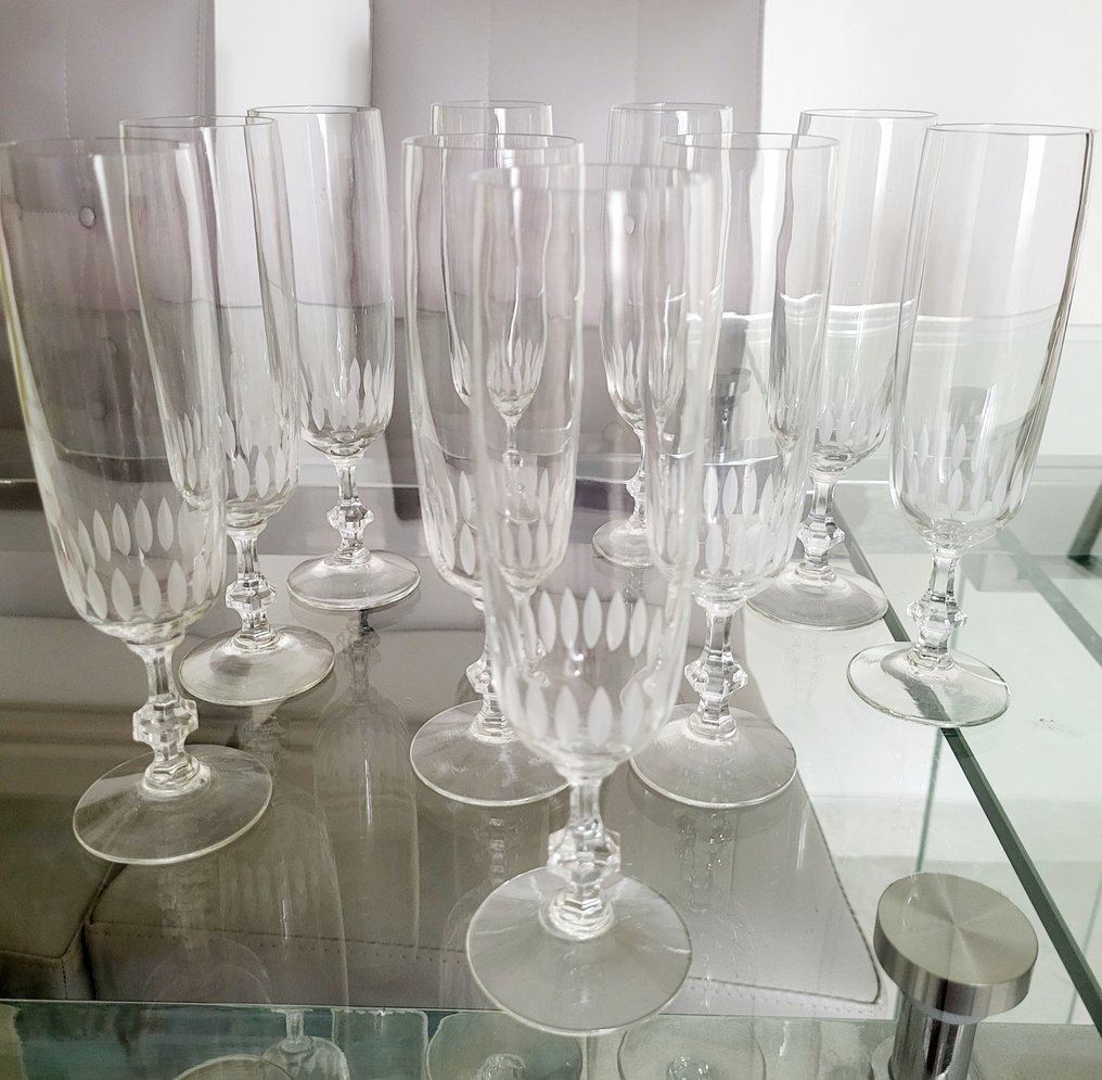 Baccarat - Set di bicchieri (10) - Rinascimentale - Cristallo #2.3