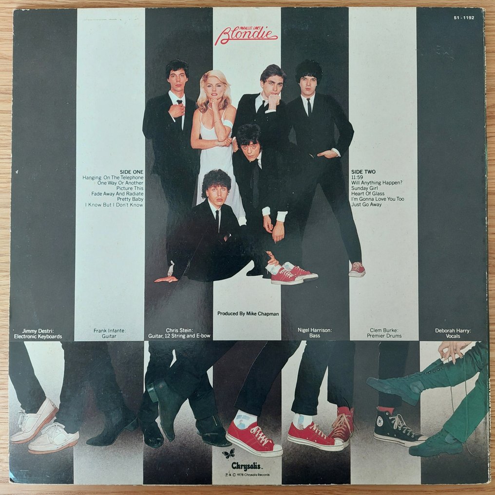 Blondie, Fischer-Z & Sniff 'n' The Tears - 7 original albums - Albumy LP (wiele pozycji) - 1978 #2.1
